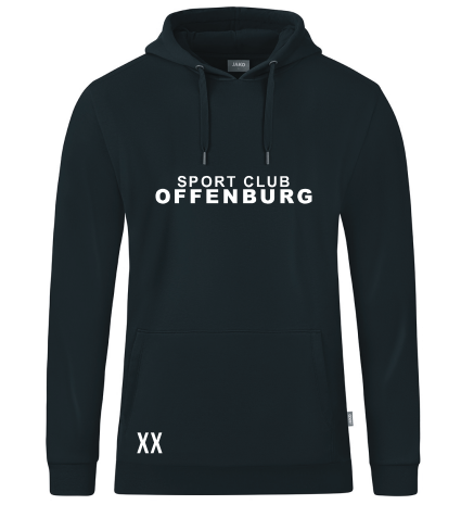 JAKO Kapuzensweat Organic inkl. Veredelung